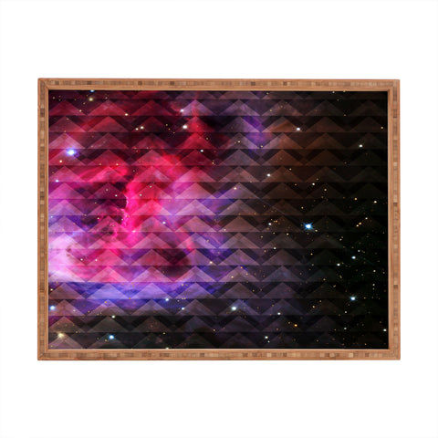 Caleb Troy Tribal Galaxy Elevator Rectangular Tray
