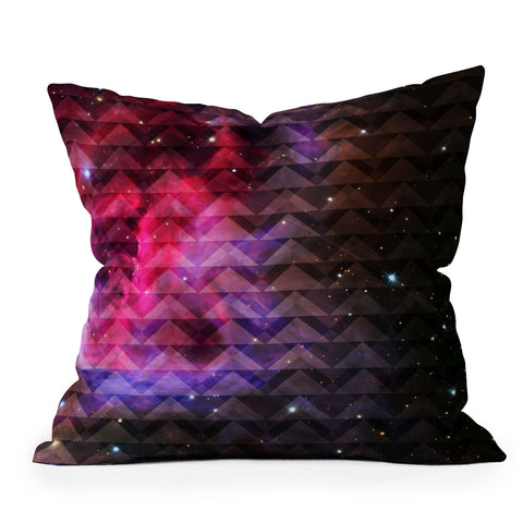 Caleb Troy Tribal Galaxy Elevator Throw Pillow
