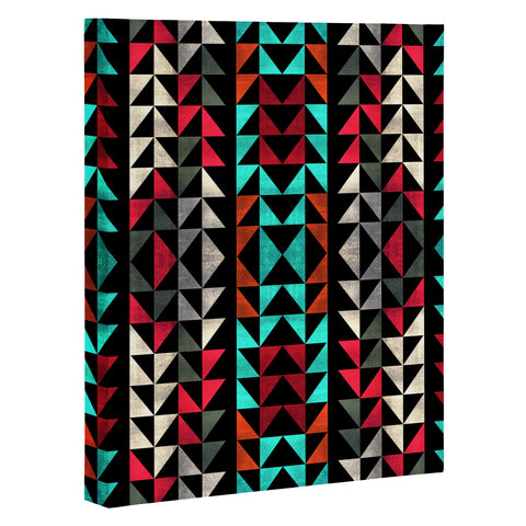 Caleb Troy Volted Triangles 02 Art Canvas