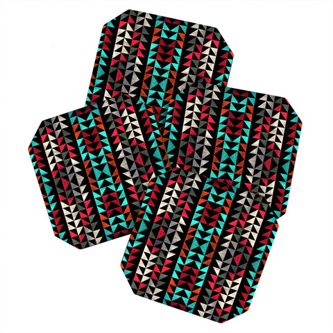Caleb Troy Volted Triangles 02 Coaster Set