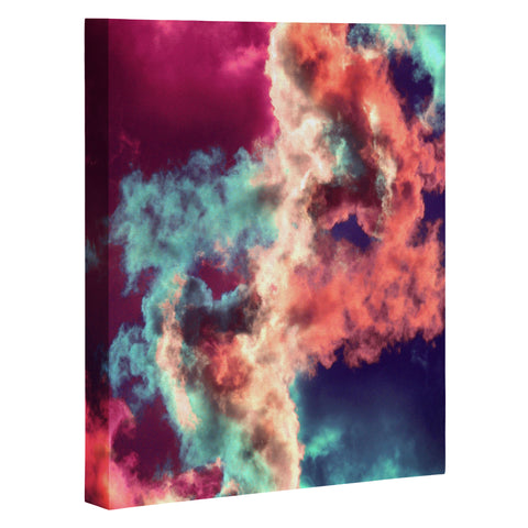 Caleb Troy Yin Yang Painted Clouds Art Canvas