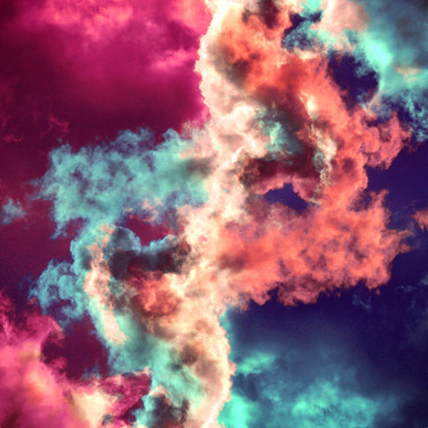 colorful smoke tumblr