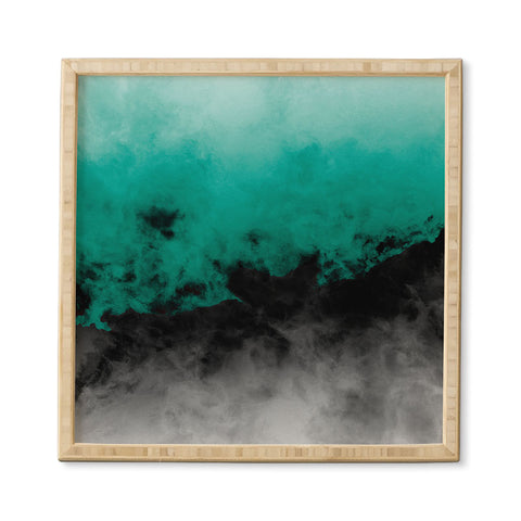 Caleb Troy Zero Visibility Emerald Framed Wall Art