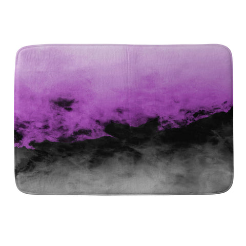 Caleb Troy Zero Visibility Radiant Orchid Memory Foam Bath Mat