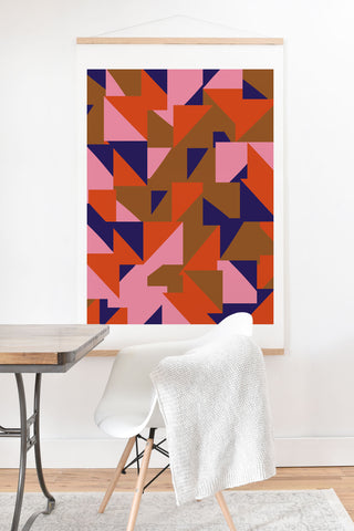 Caligrafica Atus Art Print And Hanger