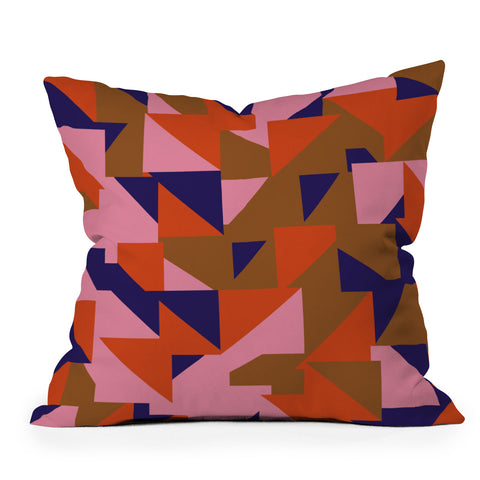 Caligrafica Atus Throw Pillow