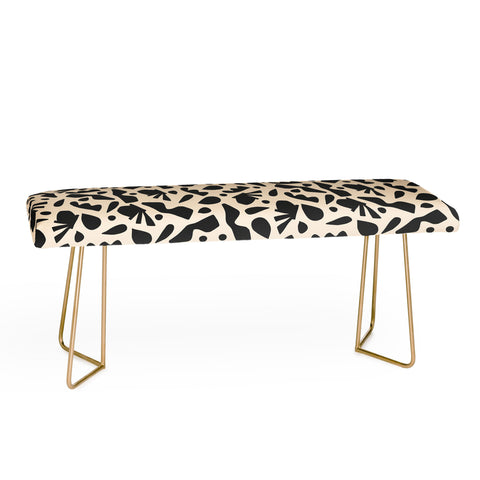 Caligrafica Happy Things Black and White Bench