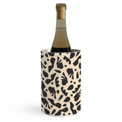 Caligrafica Happy Things Black and White Wine Chiller