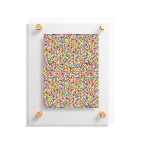 Caligrafica Sprinkles Floating Acrylic Print