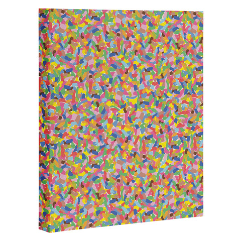 Caligrafica Sprinkles Art Canvas