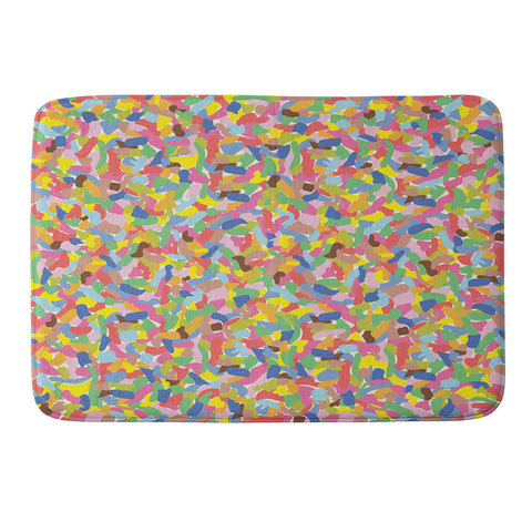 Caligrafica Sprinkles Memory Foam Bath Mat