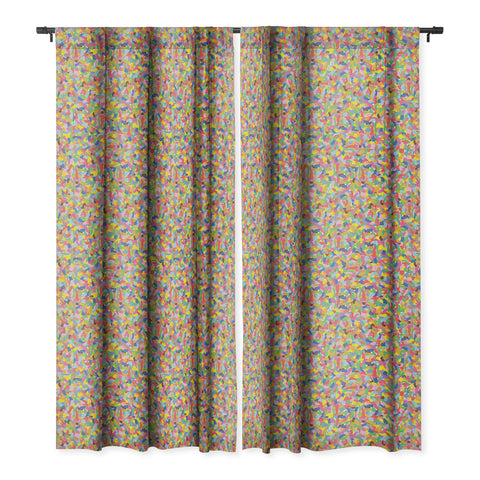Caligrafica Sprinkles Blackout Window Curtain