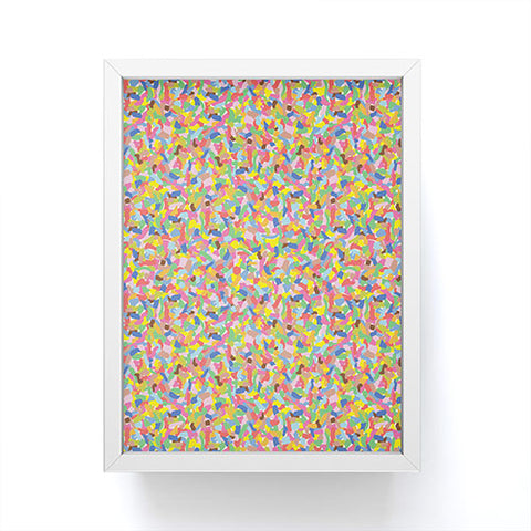 Caligrafica Sprinkles Framed Mini Art Print