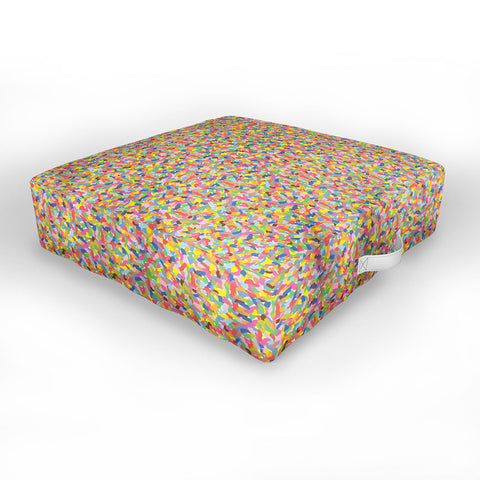 Caligrafica Sprinkles Outdoor Floor Cushion