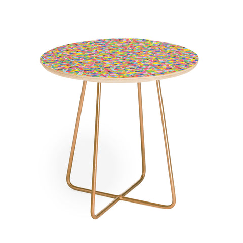 Caligrafica Sprinkles Round Side Table