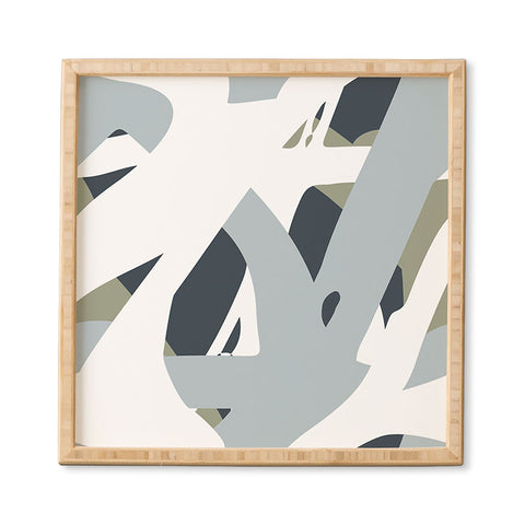 Camilla Foss Abstract Sealife Framed Wall Art