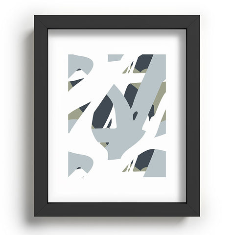 Camilla Foss Abstract Sealife Recessed Framing Rectangle