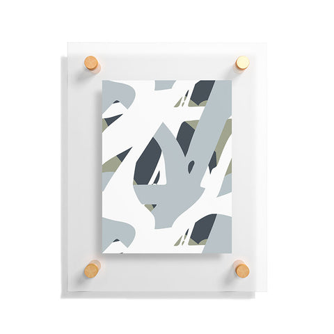 Camilla Foss Abstract Sealife Floating Acrylic Print