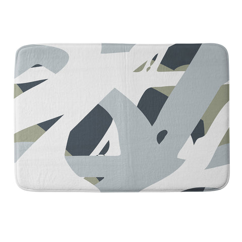 Camilla Foss Abstract Sealife Memory Foam Bath Mat
