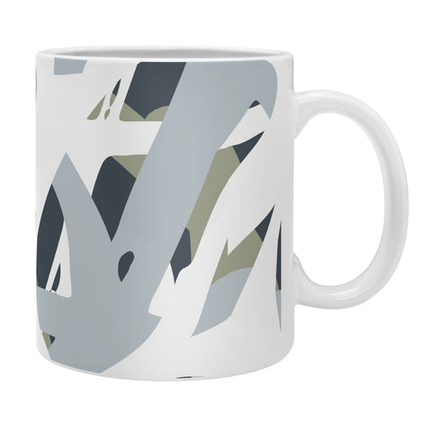 Camilla Foss Abstract Sealife Coffee Mug