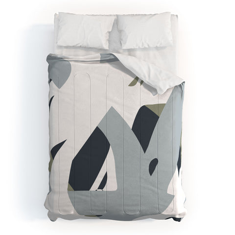 Camilla Foss Abstract Sealife Comforter
