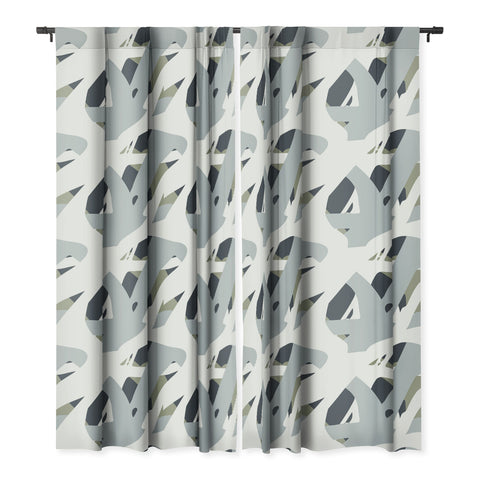 Camilla Foss Abstract Sealife Blackout Non Repeat