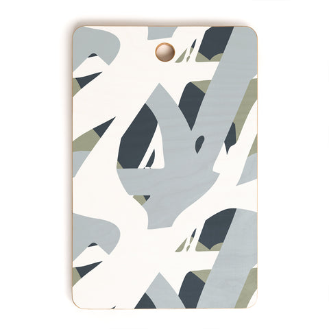 Camilla Foss Abstract Sealife Cutting Board Rectangle