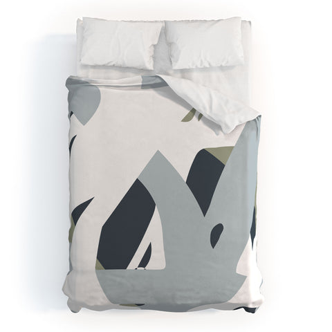 Camilla Foss Abstract Sealife Duvet Cover