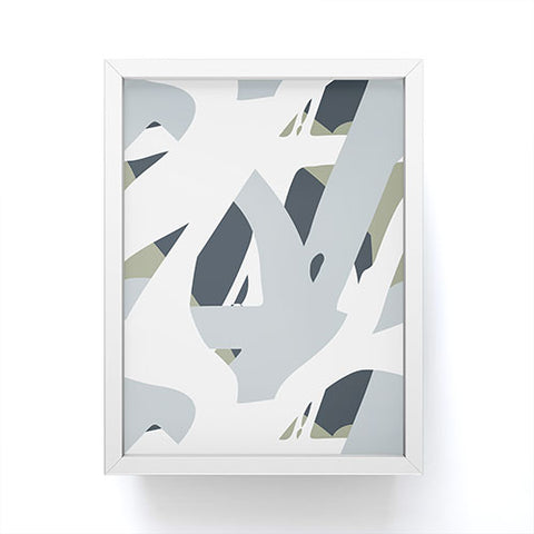 Camilla Foss Abstract Sealife Framed Mini Art Print