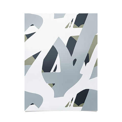 Camilla Foss Abstract Sealife Poster