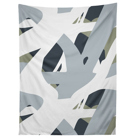 Camilla Foss Abstract Sealife Tapestry