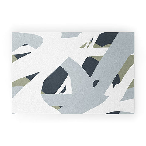 Camilla Foss Abstract Sealife Welcome Mat