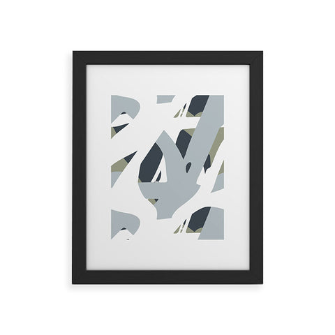 Camilla Foss Abstract Sealife Framed Art Print