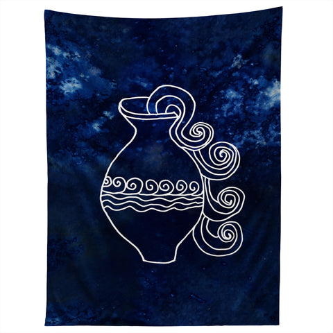 Camilla Foss Astro Aquarius Tapestry