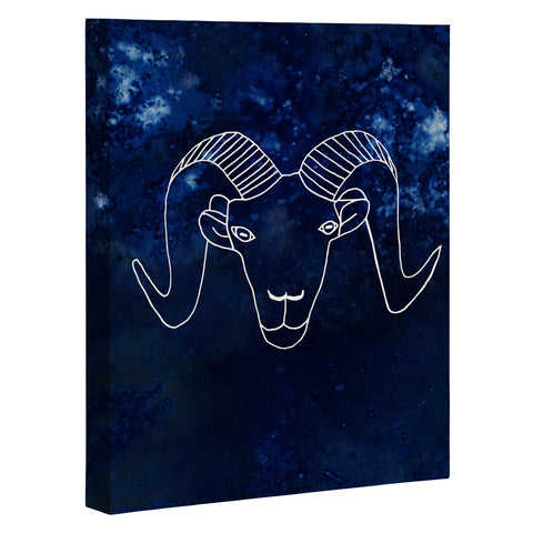 Camilla Foss Astro Aries Art Canvas