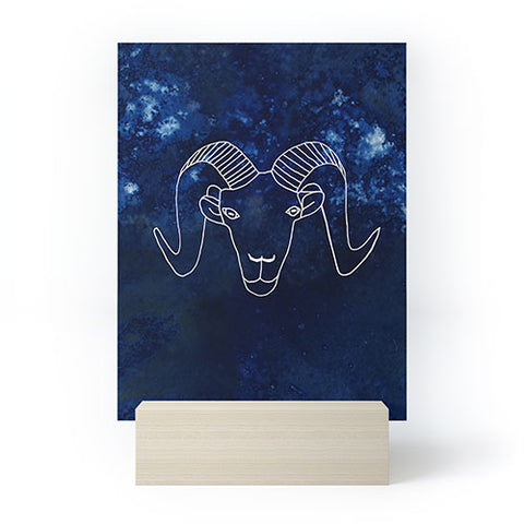 Camilla Foss Astro Aries Mini Art Print