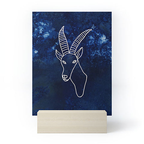 Camilla Foss Astro Capricorn Mini Art Print