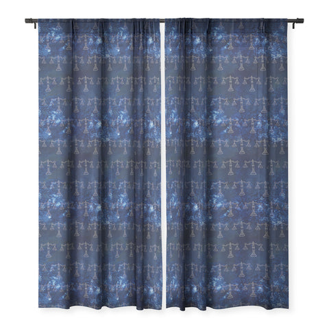 Camilla Foss Astro Libra Sheer Window Curtain