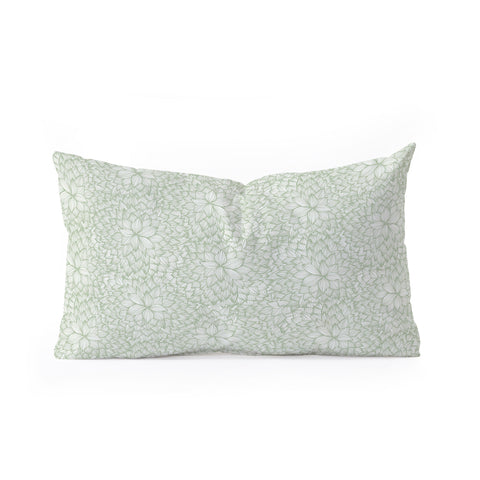 Camilla Foss Bloom and Flourish Oblong Throw Pillow