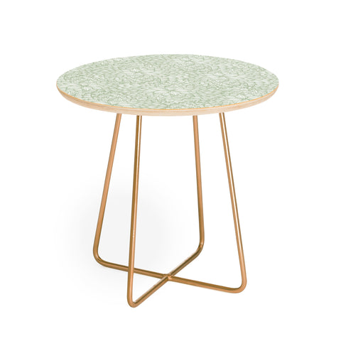 Camilla Foss Bloom and Flourish Round Side Table