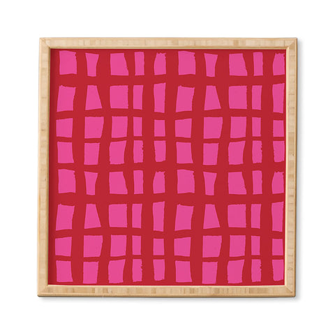 Camilla Foss Bold and Checkered Framed Wall Art