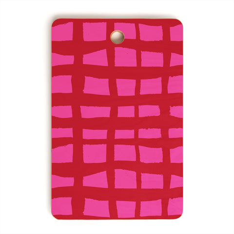 Camilla Foss Bold and Checkered Cutting Board Rectangle