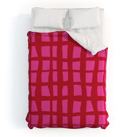 Camilla Foss Bold and Checkered Duvet Cover
