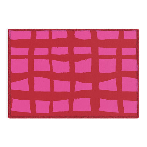 Camilla Foss Bold and Checkered Outdoor Rug