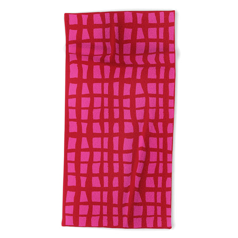 Camilla Foss Bold and Checkered Beach Towel