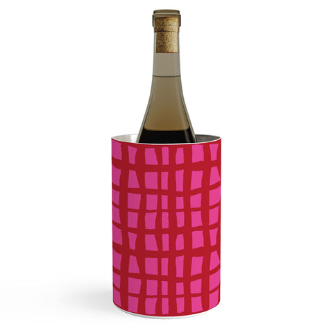 Camilla Foss Bold and Checkered Wine Chiller