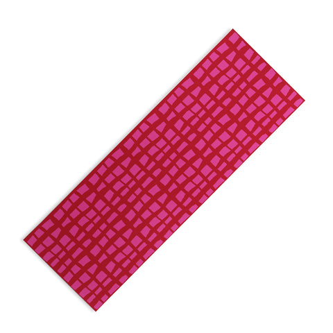 Camilla Foss Bold and Checkered Yoga Mat