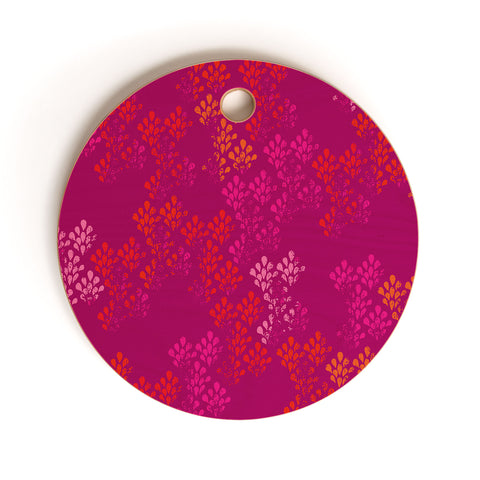 Camilla Foss Bright Happiness I Cutting Board Round