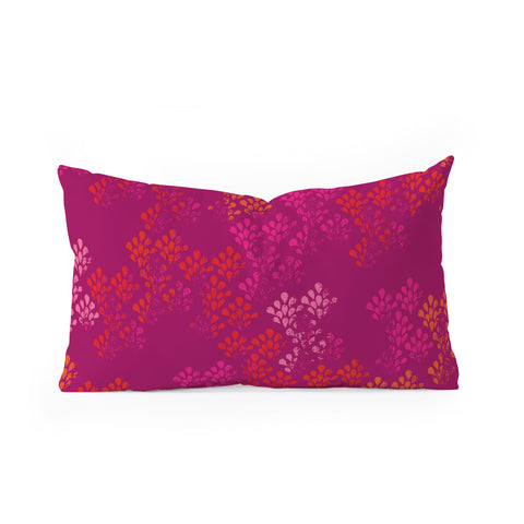 Camilla Foss Bright Happiness I Oblong Throw Pillow
