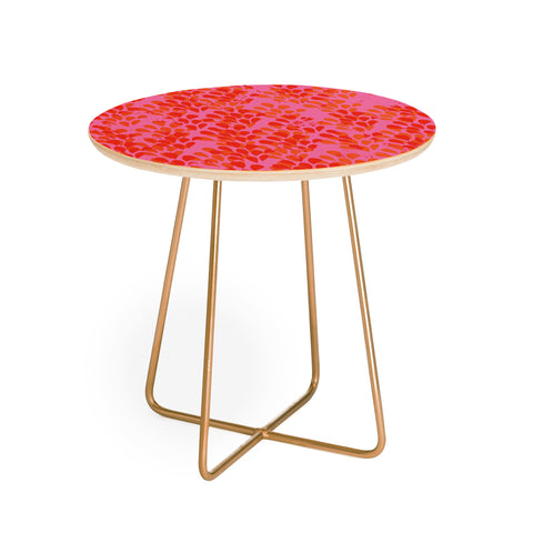 Camilla Foss Bright Happiness II Round Side Table